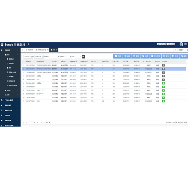 SDFMIS 燃料信息管理系統(tǒng)